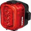 Topeak TailLux 100 USB Rear Bike Light (Red/Black)  100 Lumen USB-Rechargeable Tail Light with Dual-Color LEDs, 4 Lighting Modes, and Universal Mount for Aero or Round Seatposts view 1