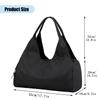 Forestfish Yoga Gym Bag For Women With Shoes Compartment & Wet Dry Storage Pockets Lightweight Duffel Bag, Black view 2