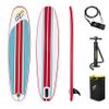 Bestway Hydro-Force Compact Surf Board 8, Inflatable Surf Set, with Travel Bagmpact SURF 8 Inflatable Boards for Stand-Up Paddling, Multi-Coloured,2.43m x 57cm x 7cm
