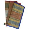 FABIDO Handmade Eco-Friendly Portable River Grass Mat for Prayer, Meditations and Puja (Multicolour, 18x18inch) -Pack of 3 view 1