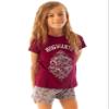 Harry Potter Hogwarts Crest Glitter Print Girl's Long OR Short Leg Pajamas 5-6 Years view 1