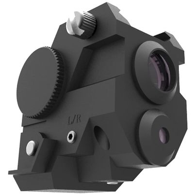 USA LASPUR Mini Tactical Sub Compact Rail Mount Laser Sight with High Lumen CREE LED Flashlight Light Integrated Combo with Strobe (Recharge +Green)