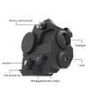 USA LASPUR Mini Tactical Sub Compact Rail Mount Laser Sight with High Lumen CREE LED Flashlight Light Integrated Combo with Strobe (Recharge +Green) view 2