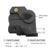 USA LASPUR Mini Tactical Sub Compact Rail Mount Laser Sight with High Lumen CREE LED Flashlight Light Integrated Combo with Strobe (Recharge +Green) view 3