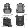 USA LASPUR Mini Tactical Sub Compact Rail Mount Laser Sight with High Lumen CREE LED Flashlight Light Integrated Combo with Strobe (Recharge +Green) view 4