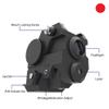 USA LASPUR Mini Tactical Sub Compact Rail Mount Laser Sight with High Lumen CREE LED Flashlight Light Integrated Combo with Strobe (Recharge +Red) view 2