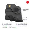 USA LASPUR Mini Tactical Sub Compact Rail Mount Laser Sight with High Lumen CREE LED Flashlight Light Integrated Combo with Strobe (Recharge +Red) view 3
