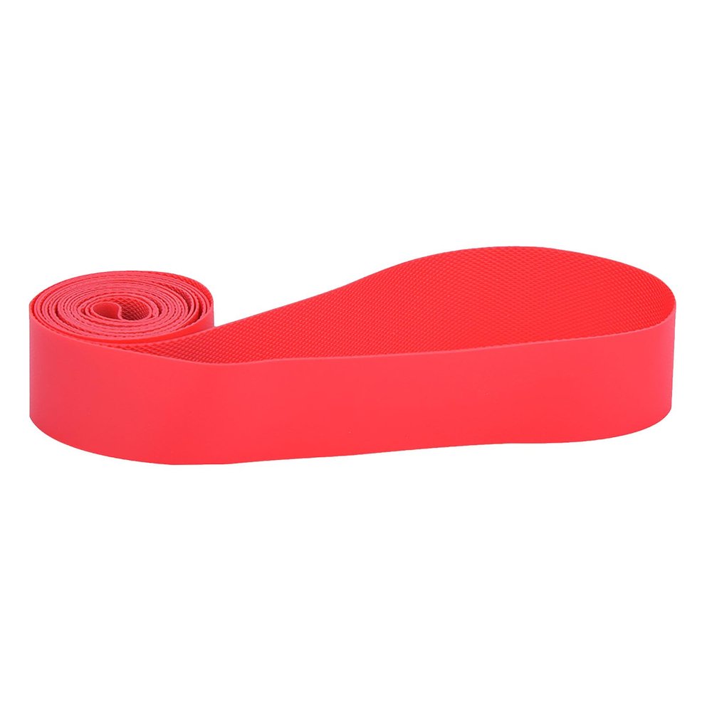 2pcs PVC Tire Rim Tape, Red Tire Liner Mountain Tyre Protector Strip Anti Puncture Wheel Rim Tape