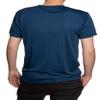 Calhoun NHL Mens Distressed Lines Loose Fit Performance Rashguard Wicking Short Sleeve Shirt (XX-Large, St. Louis Blues) view 2