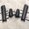 Artizanstore Medieval Steel Arm Guards and Leg Guards Set Vambraces Leg Greaves Armor view 2