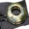 Saving Shepherd Deluxe Solid Brass Quoits Set - Executive Amish Horseshoes Outdoor Ring Toss Game USA Handcrafted view 4