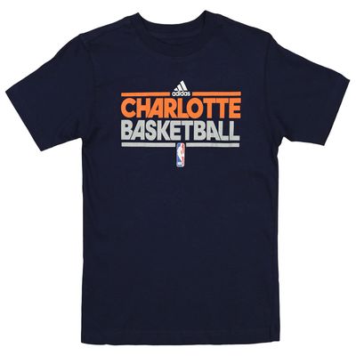 Outerstuff NBA Youth Boys Charlotte Bobcats Team Color Practice Tee, Large