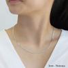 925 Sterling Silver Chain Necklace for Women Flat MARINER Chain Necklace 2.1mm ~ 9.2mm, 7"-30", 10 view 2