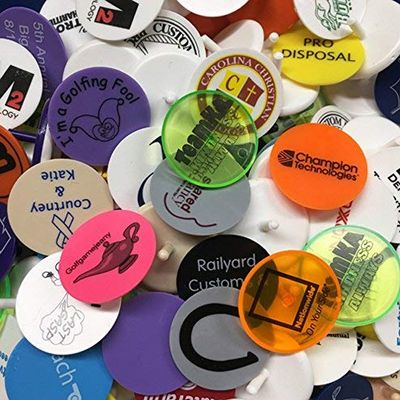 Par Golf Supply Overrun and Misprinted Quarter Size Ball Markers, New and Unused! 500 Count!