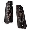 Custom 1911 Full-Size Pistol Grips Black Nickel Finish, Ambi Cut Compatible with Government & Commander Models view 3