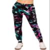 ALWAYS Women's Tie Dye Jogger Pants - Skinny Fit Premium Soft Lightweight Stretch Pockets Sweatpants 4238 L view 2