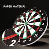 GSE Games & Sports Expert 18"x1" 2-in-1 Paper Dartboard Game Set with Six 17G Steel Tip Darts. Baseball and Dart Board Games Set view 4