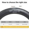 2-PCS 18" Heavy Duty Bike Tubes 18x1.75 18X1.95 18x2.125 AV Schrader Valve 45/57-355 Bicycle Tubes 18x1.90 18X2.0 18x2.10 18X2.20 18X2.25 Compatible with 18X1.75/2.25 Bike Tire Tubes view 2