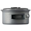 Skater LIVENATURE AN15 Outdoor Aluminum Pot with Lid, 5.1 inches (13 cm), Folding Handle view 4