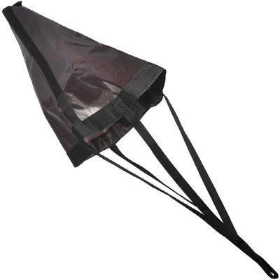 MOOCY Sea Anchor Drift Sock, 24"/32"/42" Trolling Parachute, Fabric Boat Anchor for Marine Yacht/Jet Ski/Inflatable/Power/Sail