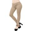 J. LOVNY Women's Comfy Seagull Shaped High Elastic Waist Skinny Ponte Pants S-3XL view 2