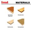 Freud 1/4" (Dia.) 60 V Grooving Bit with 1/4" shank, 2" overall length (20-150) view 3