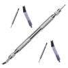 5 Pieces Spring Bar Tool Watch Repair Tool Kit for Watch Band Replacement and Pin Tool Set, Silver view 1
