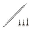 5 Pieces Spring Bar Tool Watch Repair Tool Kit for Watch Band Replacement and Pin Tool Set, Silver view 3