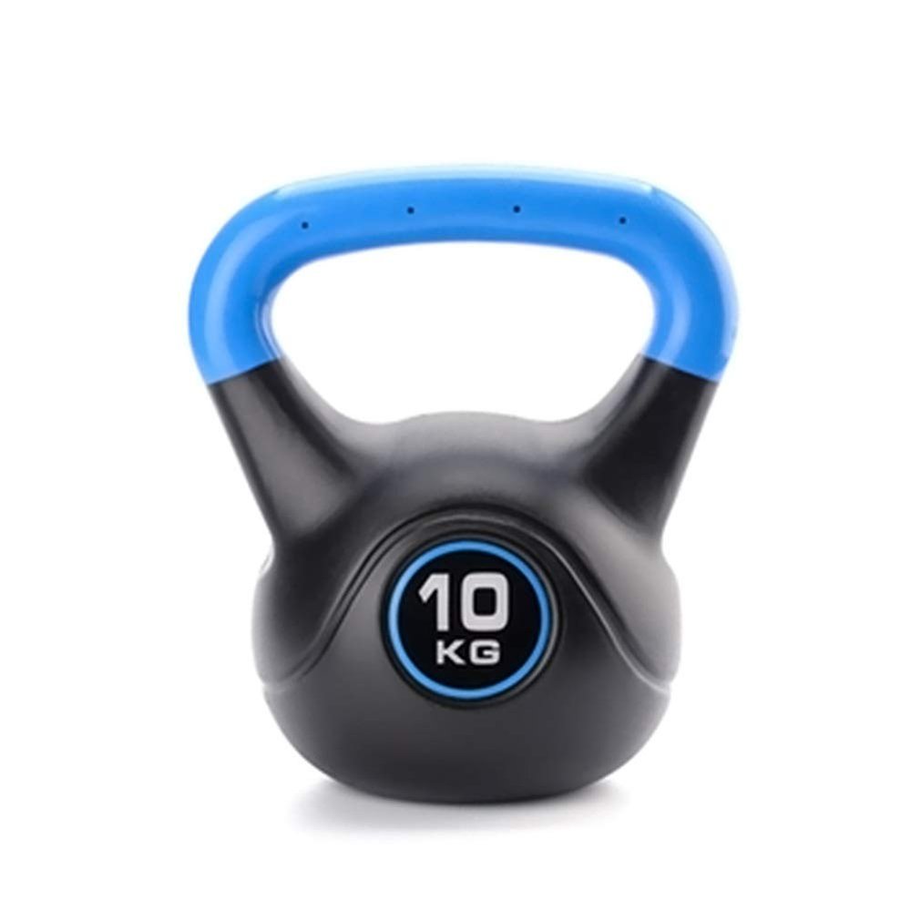 AGYH Kettlebells Kettlebell Negro, Entrenamiento De Fuerza, Entrenamiento Central, Equipo De Entrenamiento Cruzado, Base Antideslizante, 6 Opciones De Peso, 2 Kg-12 Kg (Size : 10kg/22lb)