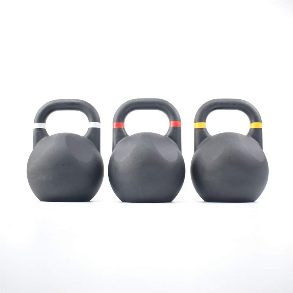 AGYH Kettlebells Black Fitness Kettlebell, Muscle Training Strength Training Equipment, 7 Kinds Of Weight 8kg/10kg/12kg/16kg/18kg/20kg/24kg (Size : 8kg/17.6lb)
