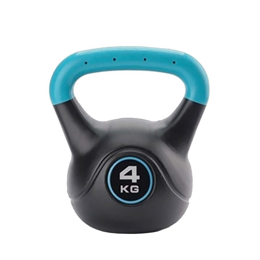 AGYH Kettlebells Kettlebell Negro, Entrenamiento De Fuerza, Entrenamiento Central, Equipo De Entrenamiento Cruzado, Base Antideslizante, 6 Opciones De Peso, 2 Kg-12 Kg (Size : 4kg/8.8lb)