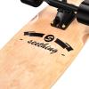 42 Inch Longboard Skateboard Complete Cruiser,The Original Artisan Maple Skateboard Cruiser for Cruising, Carving, Free-Style and DownhillSeaside view 3