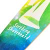 42 Inch Longboard Skateboard Complete Cruiser,The Original Artisan Maple Skateboard Cruiser for Cruising, Carving, Free-Style and DownhillOceans of Stars view 3