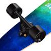 42 Inch Longboard Skateboard Complete Cruiser,The Original Artisan Maple Skateboard Cruiser for Cruising, Carving, Free-Style and DownhillOceans of Stars view 4
