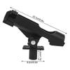 Alomejor 360 Degrees Adjustable Fishing Rod Pole Holder Support for Boat Fishing Tool view 3