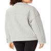 [BLANKNYC] womens Women's Knit Moto Quilted Jacket, Easy Day, Large US view 3