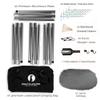 Red Suricata Family Beach Tent & Beach Canopy & 2 Beverage Holders Bundle - UPF50 UV Sun Shade Shelter (Large, Grey) view 4