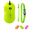 MARJAQE Swim Belts for Open Water,Swim Buoy for Open Water Swim Float for Safer Swim Training (Green) view 1