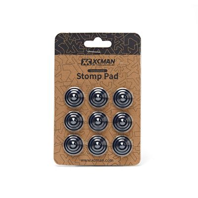 XCMAN 4 Layer-Cone Studs 7.87 Inch Dia Aluminum Snowboard Stomp Pad - 9pcs