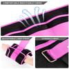 Adjustable Ankle Weights 1-6 LBS Pair with Removable Weight for Jogging, Gymnastics, Aerobics, Physical Therapy, Resistance Training|Each 0.6-3 lbs, Total 6LBS, Purple view 2