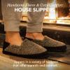 Acorn Men's Moc Slipper with a Collapsible Suede Heel and Warm Micro-Fleece Lining, Earth Tex, 12-13 view 4