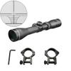 Jnrtifow Long Eye Relief Scope 2-7x42 Rangefinder Reticle 30mm Tube Diameter Fits Mosin Nagant 1891/30 M39 with Mount Rings view 2
