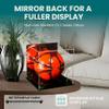 Better Display Cases Acrylic Display Case for Collectibles, Full Size Soccer Ball Display Case,Green Risers & Black Base, Handcrafted Showcase Box.DIM;9.75" L x 9.75" W x 9.75" H. (B02) view 2