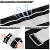 Adjustable Ankle Weights 1-12 LBS Pair with Removable Weight for Jogging, Gymnastics, Aerobics, Physical Therapy, Resistance Training|Each 1.2-6 lbs, Total 12LBS, Grey view 2