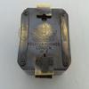Solid brass kelvin & hughes 1917 Brunton Compass/antique compass with leather case view 4