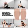 Queen Wear  Nude Latte  Pole Dance Knee Pads  Perfect Woman Protection for Ballet Modern Dance and Indoor Sports (L) view 2