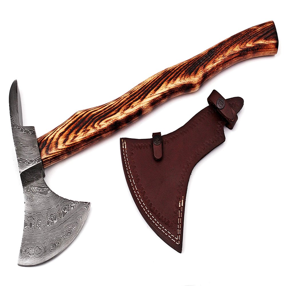 TBA Damascus Steel Axe