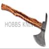 TBA Damascus Steel Axe view 2