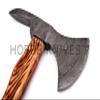 TBA Damascus Steel Axe view 4