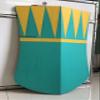 ARTIZANSTORE Heater Shield, Dropshield Shield, Medieval Shield, Pavise Shield, Viking Shield, Vikings Shield view 2